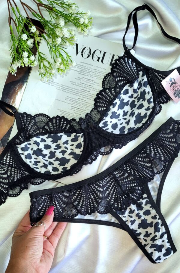 Conjunto sem Bojo Cowprint Ref.0078