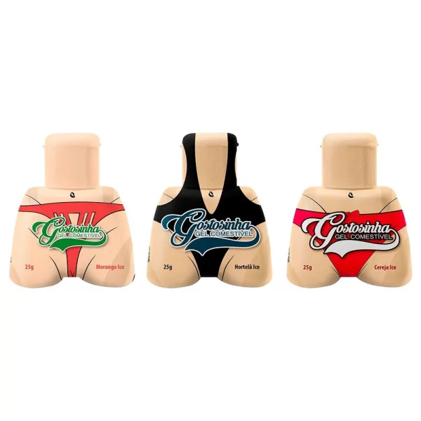 Gostosinha Gel Comestível Para Sexo Oral Ice 25g