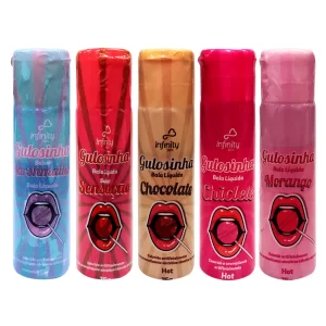 Gulosinha Bala Líquida Comestível 15g Infinity Sex