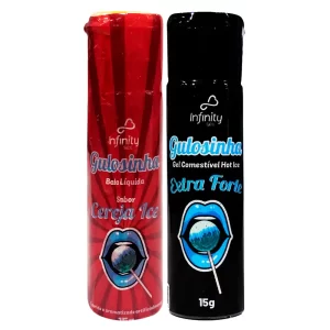 Gulosinha Ice Gel Comestível Ice 15g Infinity Sex0034