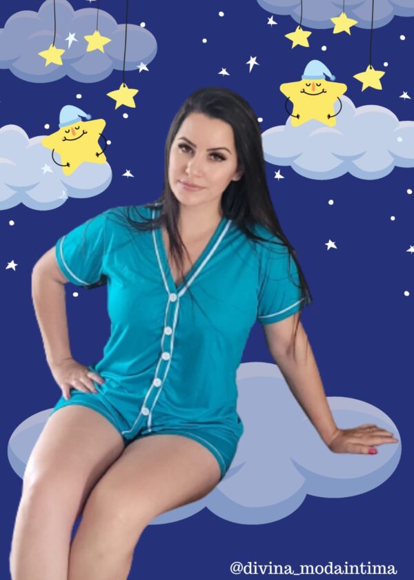 Pijama Elegance Ref.3043 - Veste 38 ao 40 - Image 2