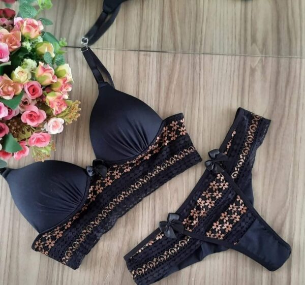 Conjunto Bojo Soft Premium Ref.P0037H - Preto