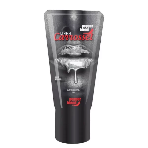 Carrosel Gel Lubrificante Comestivel com Efeito Glitter 18g. - Image 3