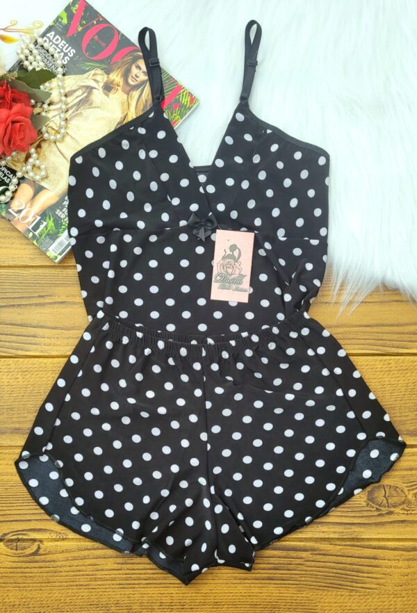 Babydoll Ligante Estampada Ref.3057. - Image 7