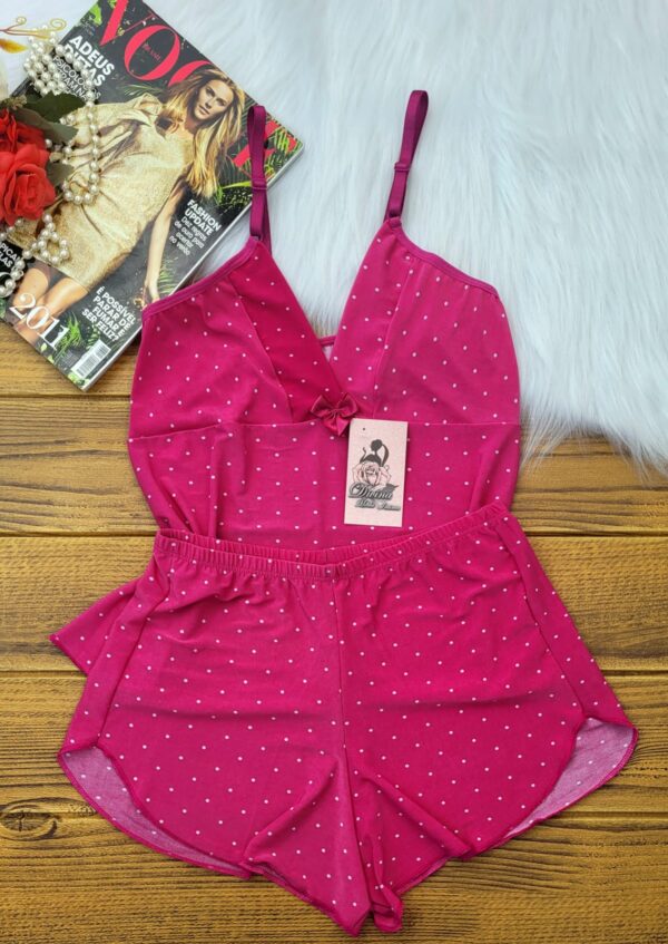 Babydoll Ligante Estampada Ref.3057. - Image 8