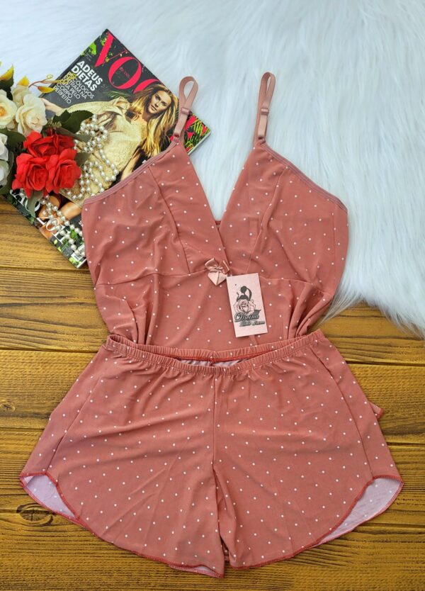 Babydoll Ligante Estampada Ref.3057. - Image 9
