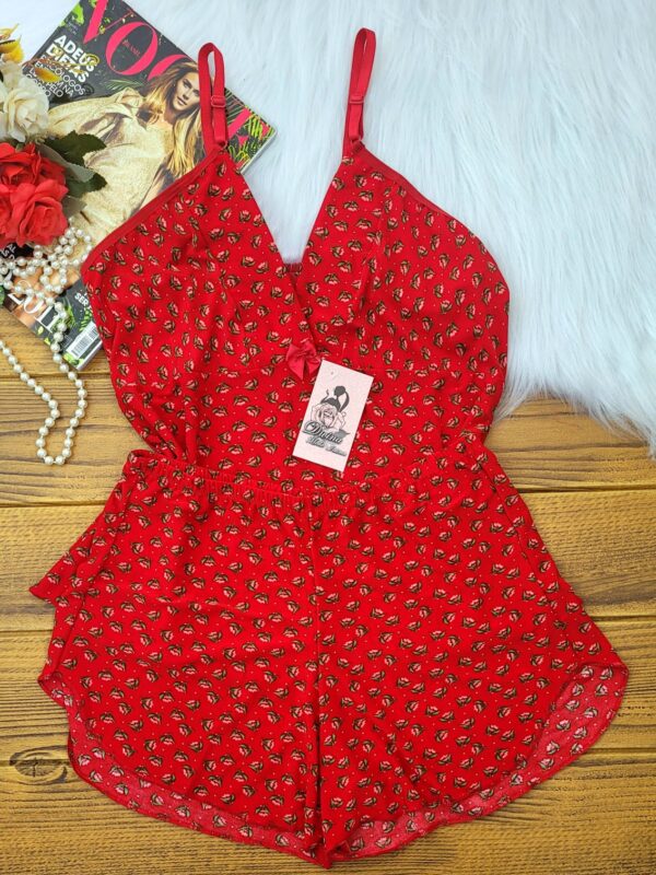 Babydoll Ligante Estampada Ref.3057. - Image 10