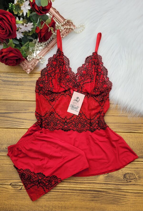 Babydoll Renda Bicolor Ref.3058 - Image 13