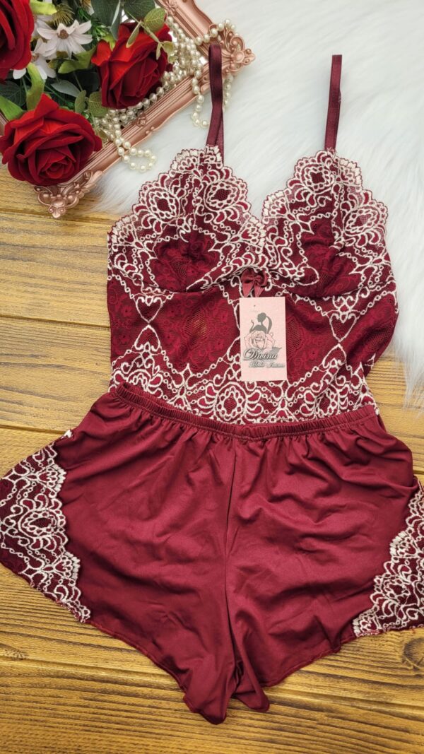 Babydoll Renda Bicolor Ref.3058 - Image 14