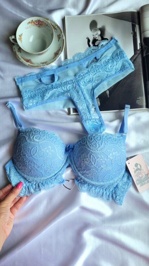 Conjunto de Lingerie Coração Ref.0088