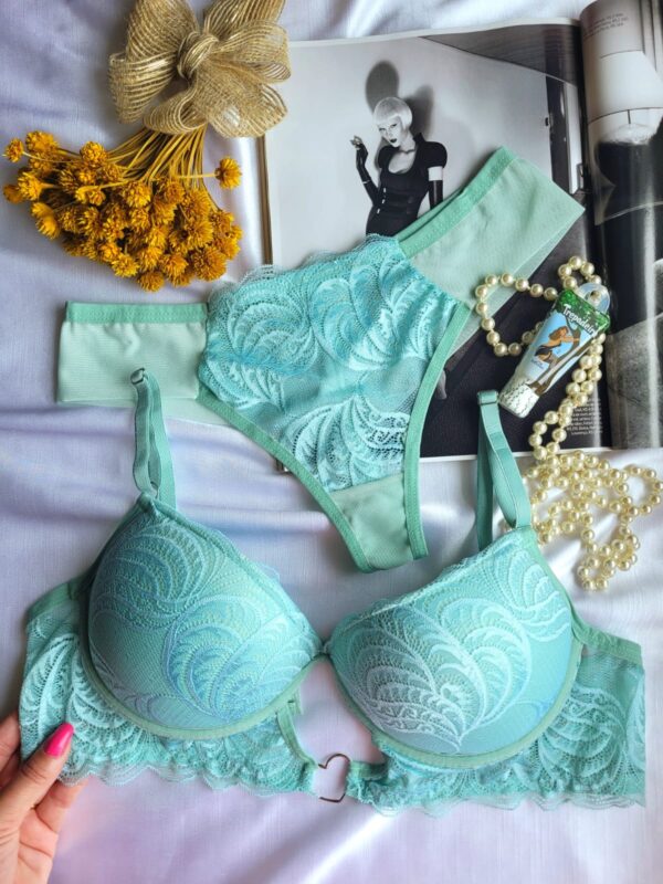 Conjunto de Lingerie Coração Ref.0088 - Image 12