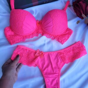 Conjunto Bella Rosa Neon Ref.0094.