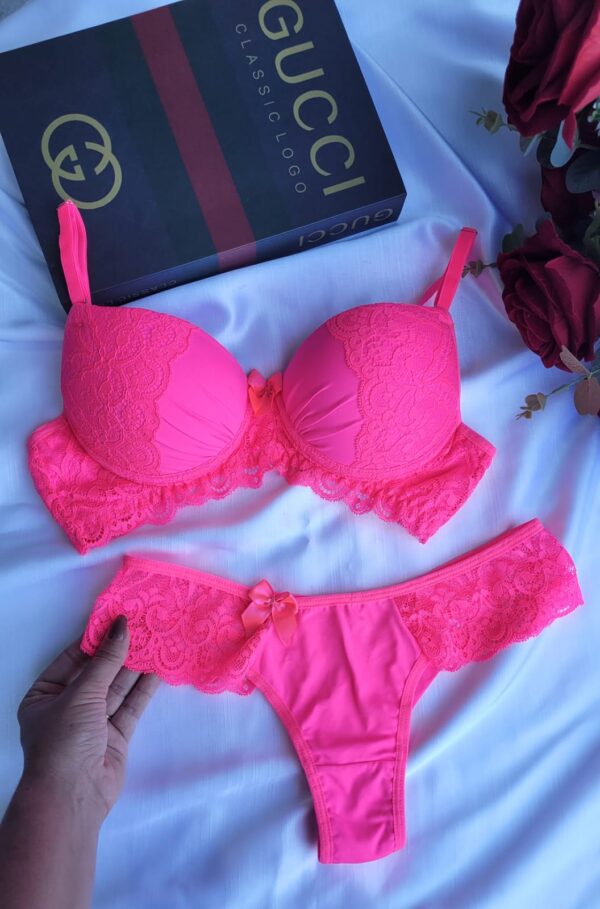 Conjunto Bella Rosa Neon Ref.0094. - Image 3