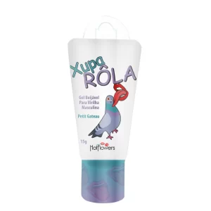 Xupa Rola Gel Beijável Para Virilha Masculina Masculina 15g.